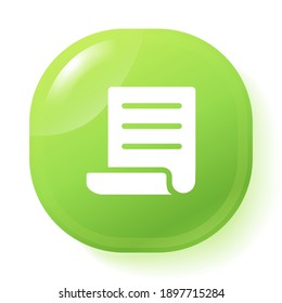paper icon. Vector illustration EPS 10.