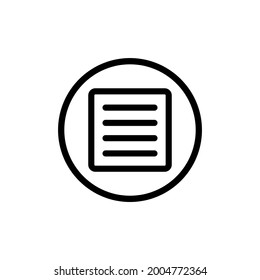 paper icon and  Vector illustration isolated on a white background. Premium quality for mobile apps, user interface, presentation, and website. pixel perfect icon