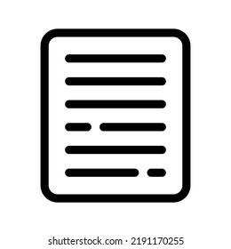 Design-Illustration des Papiersymboles
