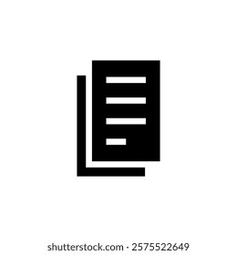 paper icon vector template design 