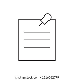 paper icon with white background