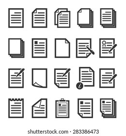Icono de papel,Vector EPS10.