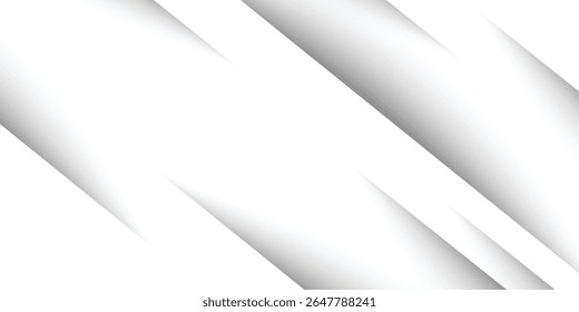 The paper image has a white background with several diagonal lines of varying opacity having a gray gradation. vector illustration eps10
