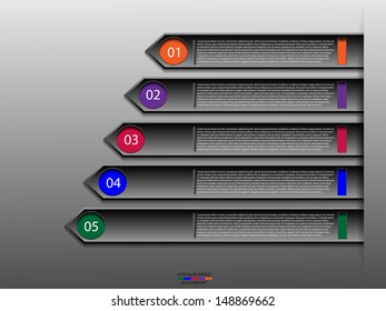Paper infographic elements 
