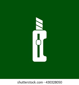 paper knife icon. paper knife vector illustration