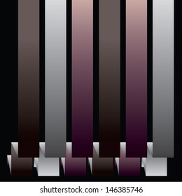 paper label template illustration.