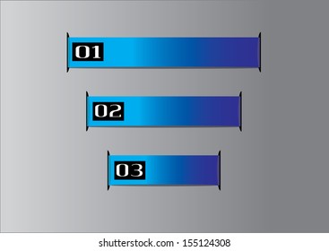Paper Labels Background. Vector