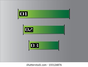 Paper Labels Background. Vector