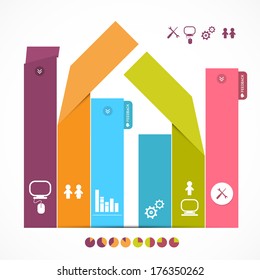 Paper Labels - Infographics Template