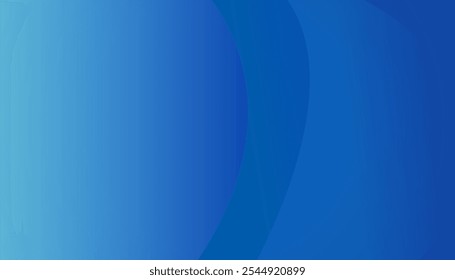 Paper layer circle blue abstract background. Curves and lines use for banner, cover, poster, wallpaper, design with space for text.