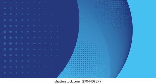Fondo abstracto azul del círculo de la capa de papel. Curvas y líneas de uso para Anuncio, portada, póster, Fondo de pantalla, diseño con espacio para texto.
