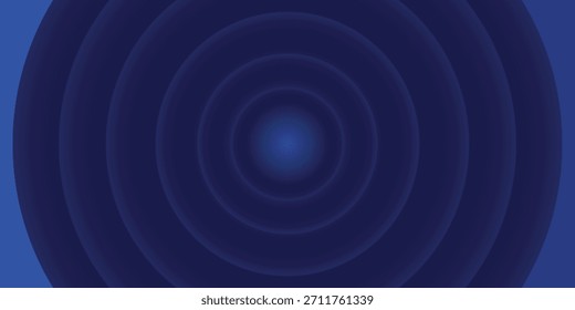 Papierschicht Kreis blauer abstrakter Hintergrund. Kurven und Linien für Banner, Cover, Poster, Tapete, Design mit Platz für Text