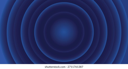Fondo abstracto azul del círculo de la capa de papel. Curvas y líneas de uso para el Anuncio, cubierta, cartel, Fondo de pantalla, diseño con espacio para el texto
