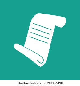 paper letter icon vector