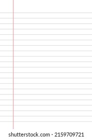 Paper line vector background , notebook in a line