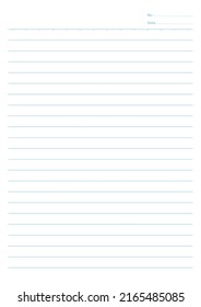 Paper line vector background , notebook in a line