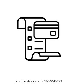 paper list credit card  or list icon vector. perfect list symbol. beautiful payment card  element. web design and mobile design. premium quality element-vector.