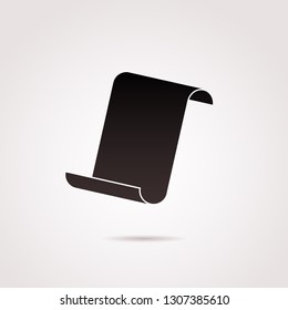 Paper, literature vector icon. 