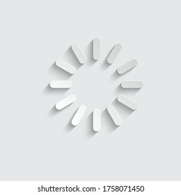 paper Loading  - vector icon