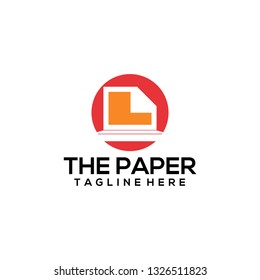 The Paper Logo Design