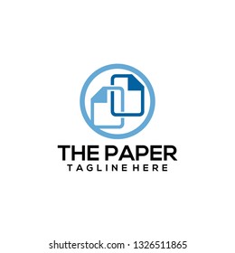 The Paper Logo Design