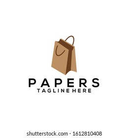 Paper Logo Image Stock Vector