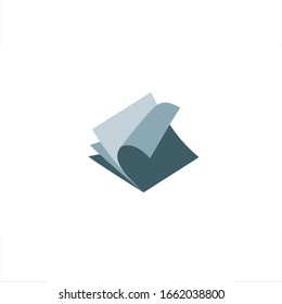 paper logo peel sheet design