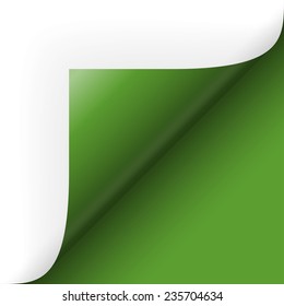 Paper lower right corner
