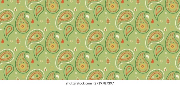 Papierluxus, nahtlos nach Osten. Musterbild und Retro-Skizze. Abstraktes Kraut durch Laub fließen. Indische Paisley von komplizierten lockigen.