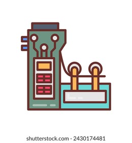 Paper Manufacturing icon in vector. Logotype
