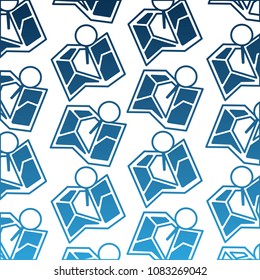 paper map guide with pin location pattern