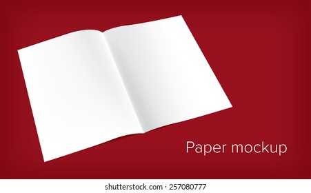 paper mock up 