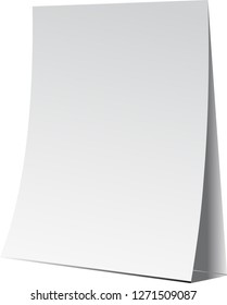 Paper mockup to showcase your design in realistic appearances. 