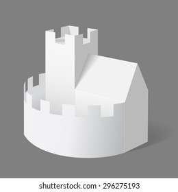 Paper Model Of A Castle