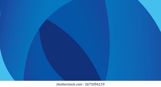 Papel camada moderna círculo azul abstrato fundo. Curvas e linhas usam para banner moderno abstrato simples design