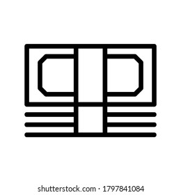 paper money icon or logo isolated sign symbol vector illustration - high quality black style vector icons
