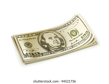 Paper money, vector