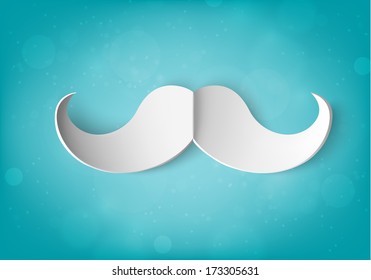 paper mustache
