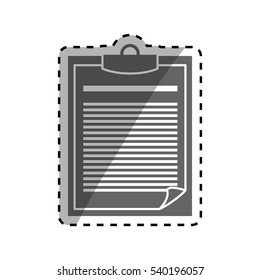 Paper note element icon vector illustration graphic design