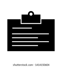 paper note isolated on white background. vector illustration. - Vector