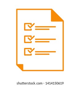 paper note isolated on white background. vector illustration. - Vector