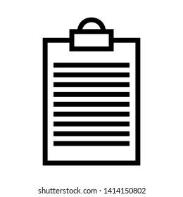 paper note isolated on white background. vector illustration. - Vector