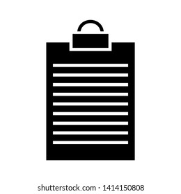 paper note isolated on white background. vector illustration. - Vector