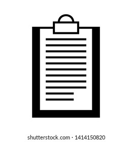 paper note isolated on white background. vector illustration. - Vector
