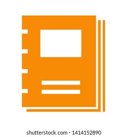 paper note isolated on white background. vector illustration. - Vector
