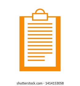 paper note isolated on white background. vector illustration. - Vector
