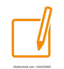 paper note isolated on white background. vector illustration. - Vector
