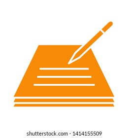 paper note isolated on white background. vector illustration. - Vector
