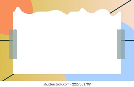 Paper note on abstract background