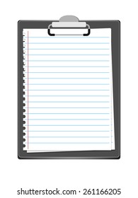 paper note on board